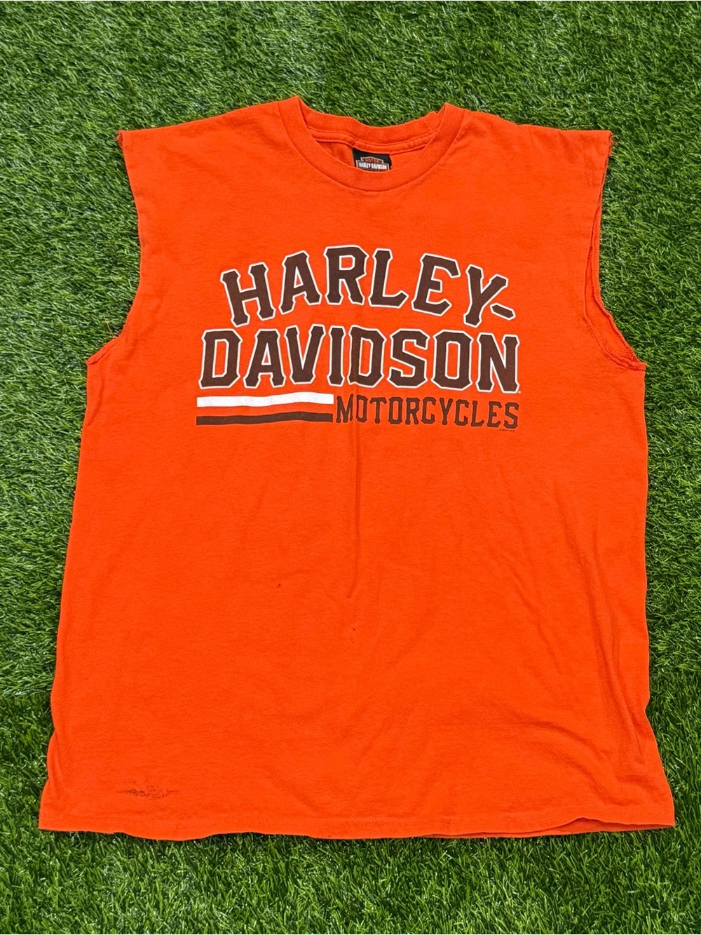 Harley-Davidson Destination Tacoma WA Sleeveless Graphic T-Shirt Size L
